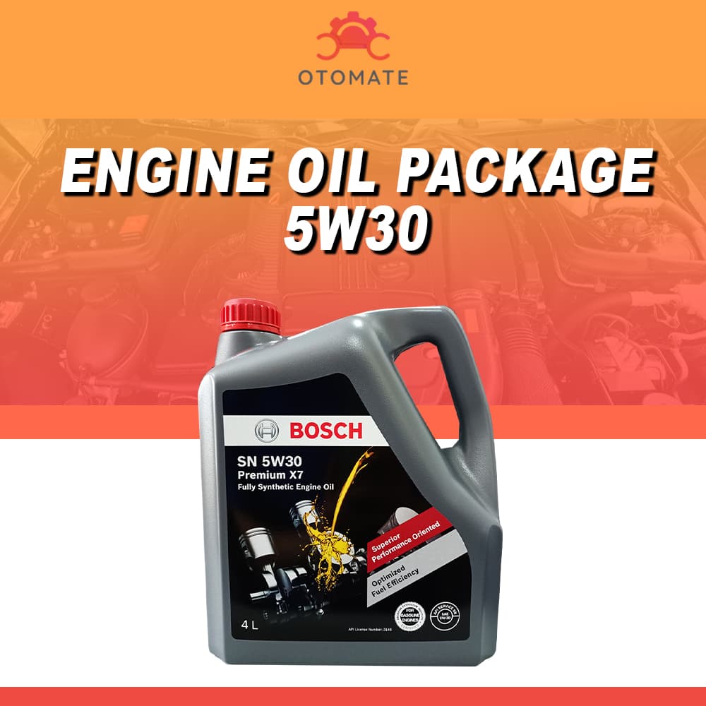 ENGINE OIL + OIL FILTER