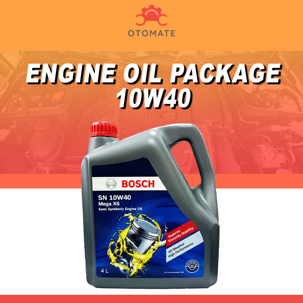 ENGINE OIL + OIL FILTER